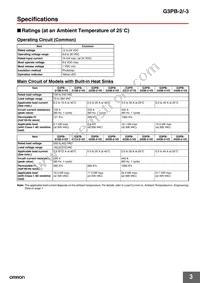 G3PB-445B-3-VD DC12-24 Datasheet Page 3