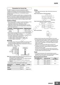 G3PE-245B-3 DC12-24 Datasheet Page 19