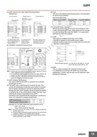 G3PF-535B-STB DC24 Datasheet Page 12