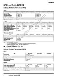 G3TC-ODC24A DC24 Datasheet Page 3