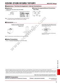 G3VM-101QR1(TR05) Datasheet Page 4