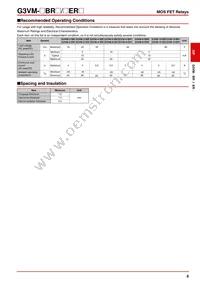 G3VM-21ER Datasheet Page 4