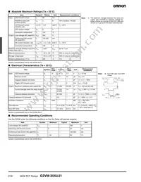 G3VM-354J1 Datasheet Page 2