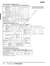 G3VM-355J Datasheet Page 2