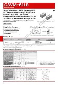 G3VM-61LR(TR) Datasheet Cover
