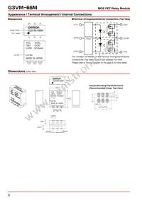 G3VM-66M Datasheet Page 3