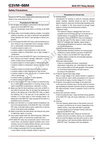 G3VM-66M Datasheet Page 4