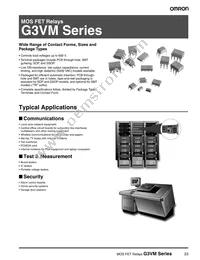 G3VM-WF(TR) Datasheet Cover