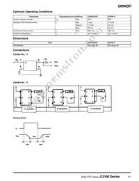 G3VM-WF(TR) Datasheet Page 19