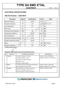 G43270019 Datasheet Page 3