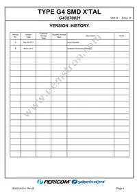 G43270021 Datasheet Page 2