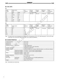 G4B-112T-FD-US-RP-AC24 Datasheet Page 2
