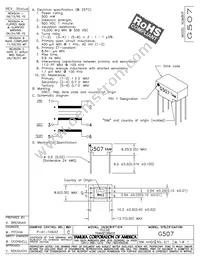 G507 Datasheet Cover