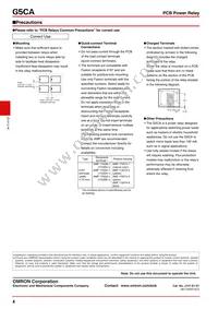 G5CA-1A-E DC6 Datasheet Page 4