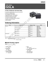 G5LA-1A4-CF DC9 Datasheet Cover