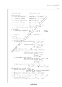 G6A-2-H-DC12 Datasheet Page 2