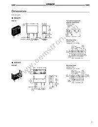 G6D-1A-DC24 Datasheet Page 3