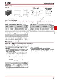 G6QE-1A DC12 Datasheet Page 3