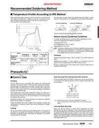 G6WU-1P DC9 Datasheet Page 7