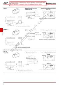 G6ZU-1FE DC3 Datasheet Page 8