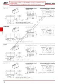G6ZU-1FE DC3 Datasheet Page 10