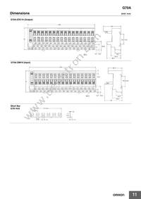 G70A-ZIM16-5-DC24V Datasheet Page 11