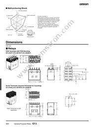G7J-4A-B-KM-W1 AC200/240 Datasheet Page 4