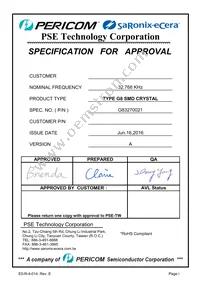 G83270021 Datasheet Cover