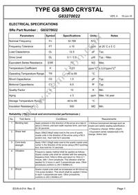 G83270022 Datasheet Page 3