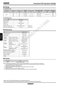 G8ND-2 DC12 SK Datasheet Page 2
