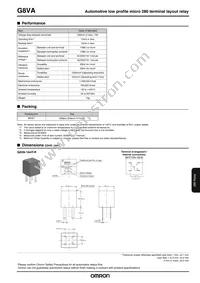 G8VA-1A4-TR-01-DC12 Datasheet Page 2