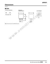 G8W-1C7T-R-DC12 Datasheet Page 2