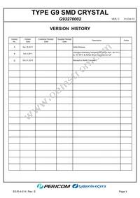 G93270002 Datasheet Page 2