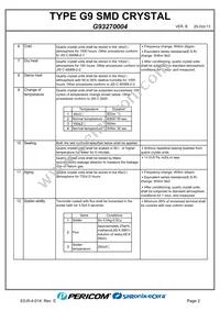 G93270004 Datasheet Page 4