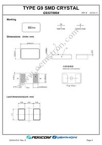 G93270004 Datasheet Page 6