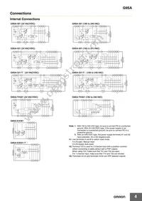 G9SA-321-T15 AC100-240 Datasheet Page 4
