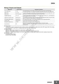 G9SA-321-T15 AC100-240 Datasheet Page 5