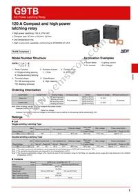 G9TB-U1ATH-E DC12 Datasheet Cover