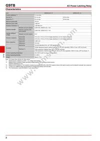 G9TB-U1ATH-E DC12 Datasheet Page 2