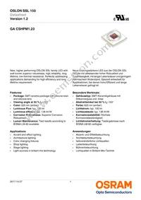 GA CSHPM1.23-KSLR-W3-0-350-R18 Datasheet Cover