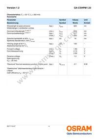 GA CSHPM1.23-KSLR-W3-0-350-R18 Datasheet Page 4