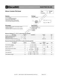 GA01PNS150-220 Datasheet Cover