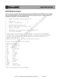 GA01PNS150-220 Datasheet Page 5