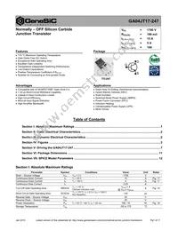 GA04JT17-247 Datasheet Cover