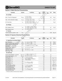 GA05JT12-247 Datasheet Page 2