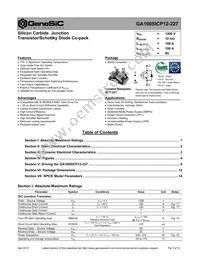 GA100SICP12-227 Datasheet Cover