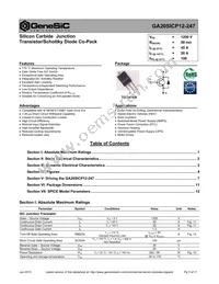 GA20SICP12-247 Datasheet Cover