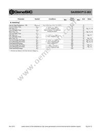 GA20SICP12-263 Datasheet Page 3