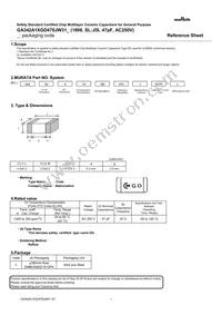 GA342A1XGD470JW31L Datasheet Cover