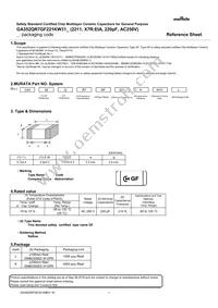 GA352QR7GF221KW31L Datasheet Cover